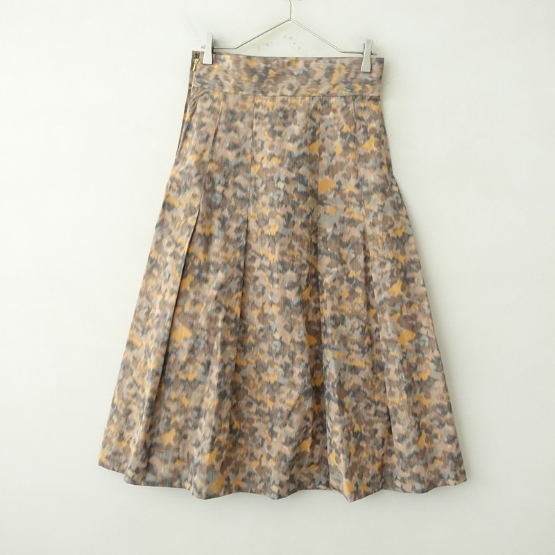 ������/���7.1���ۥ��� Scye Chine a labranche Maxi Length skirt  40 (sk2-2511-355)��41L52��