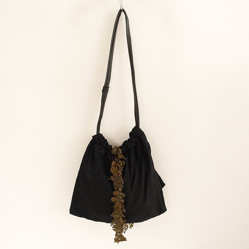 ミナペルホネン mina perhonen forest parade clam bag クラムバッグ 