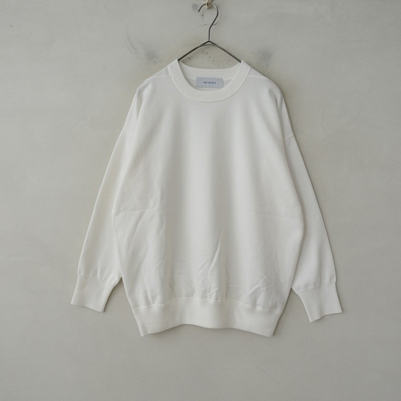 2025AW/美品/定価1.9万】エリオポール heliopole SIDE V GUSSET KNIT
