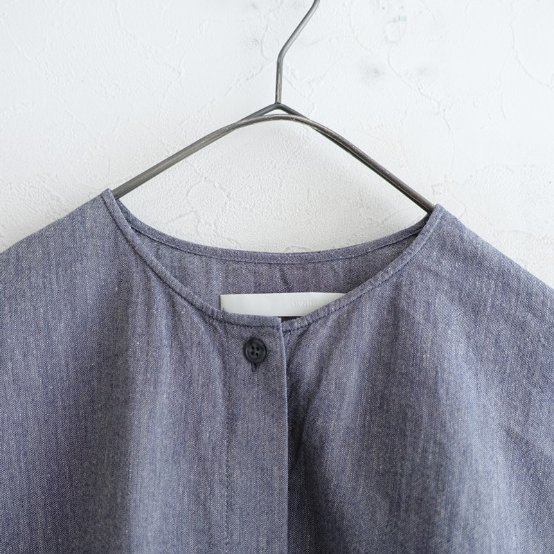 ������/2026SS/���2.8���ۥ������२���� evam eva linen washi no collar shirt  M (k25-2608-111)��03H62��