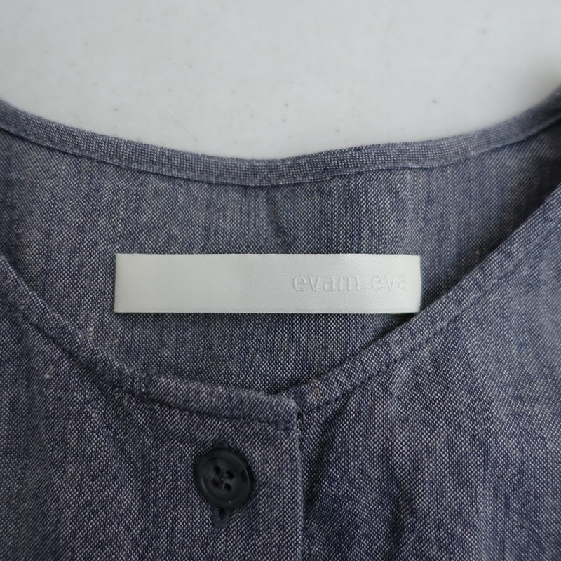������/2026SS/���2.8���ۥ������२���� evam eva linen washi no collar shirt  M (k25-2608-111)��03H62��