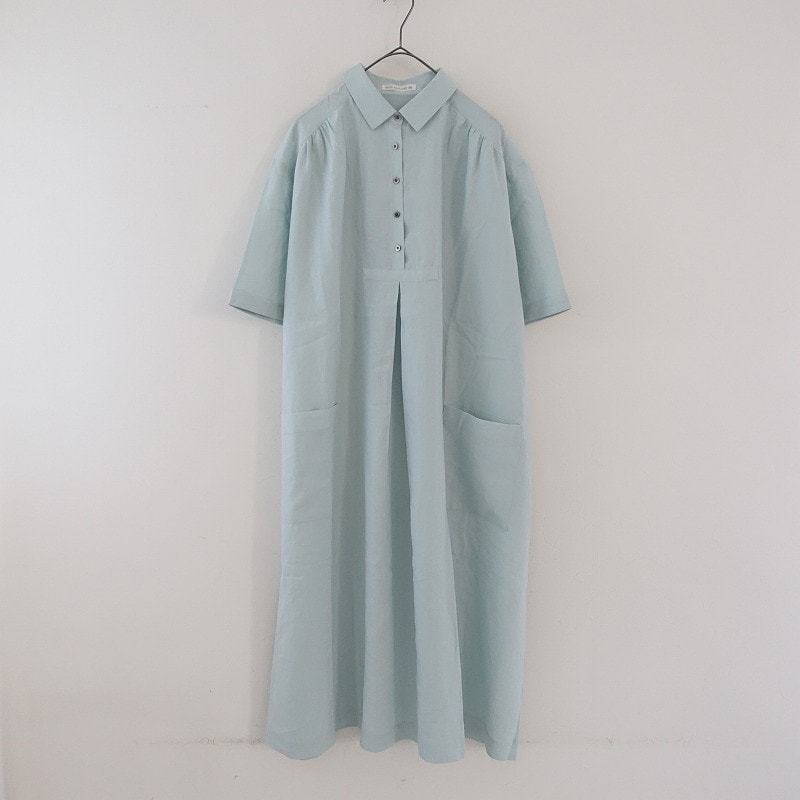 ミナペルホネン mountain loof ドレス 38 gray （期間限定価格