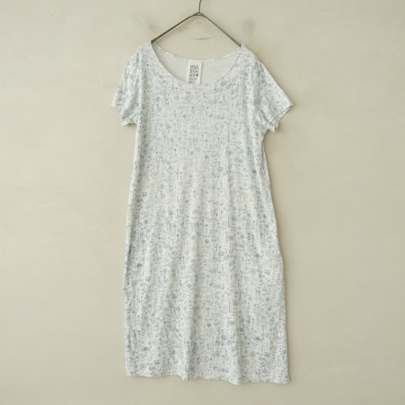2.2ۥߥʥڥۥͥɥ꡼ mina perhonen laundry letter of floweråȥԡ  38 (4-2410-153)82K42