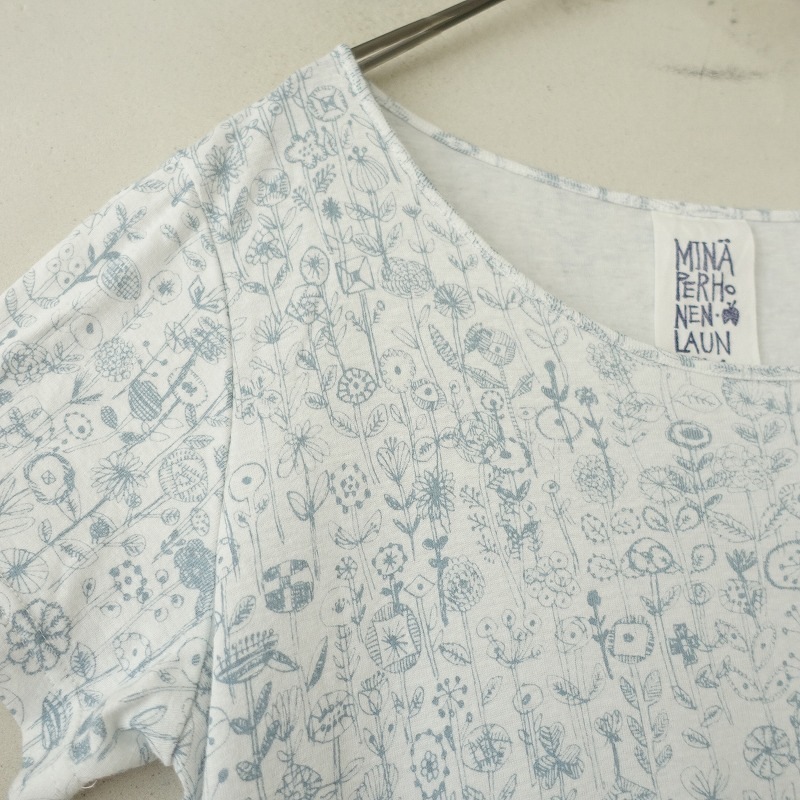 2.2ۥߥʥڥۥͥɥ꡼ mina perhonen laundry letter of floweråȥԡ  38 (4-2410-153)82K42