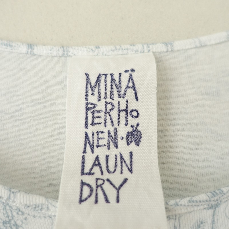 2.2ۥߥʥڥۥͥɥ꡼ mina perhonen laundry letter of floweråȥԡ  38 (4-2410-153)82K42