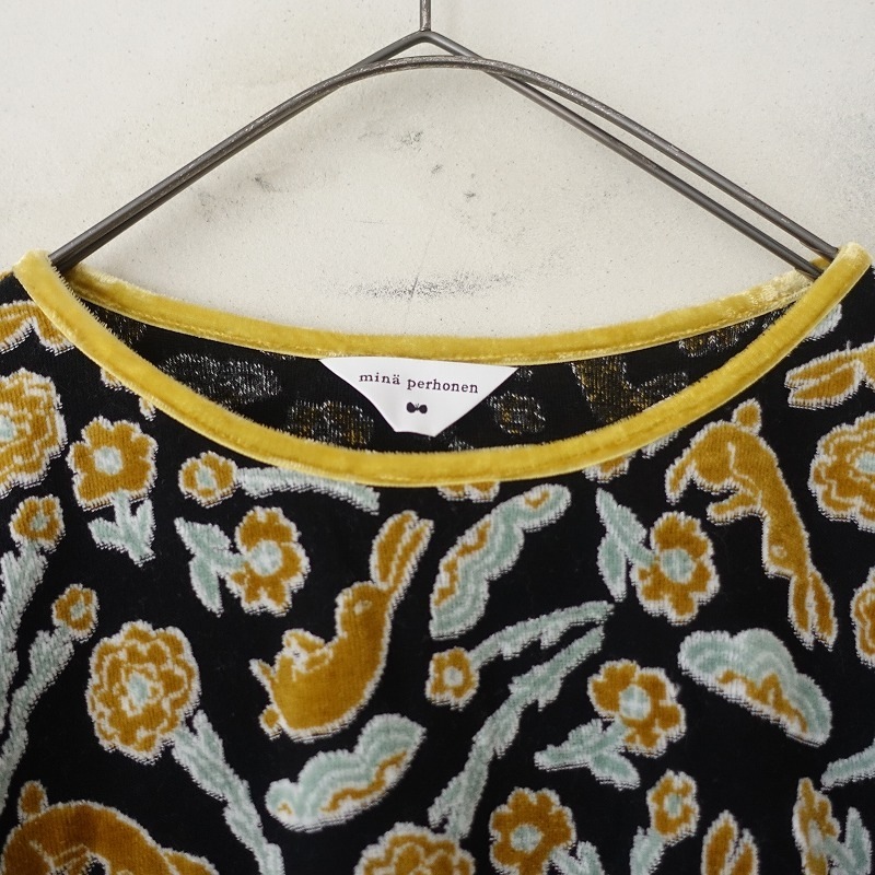 ミナペルホネン swimming flower カットソーワンピース ミナペルホネン swimming flower カットソーワンピース