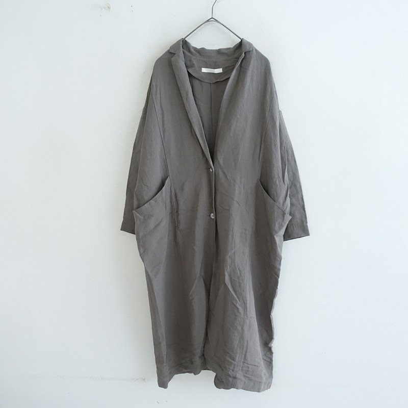 2024/定価5.1万】エヴァムエヴァ evam eva Bamboo Linen Jacket ロング
