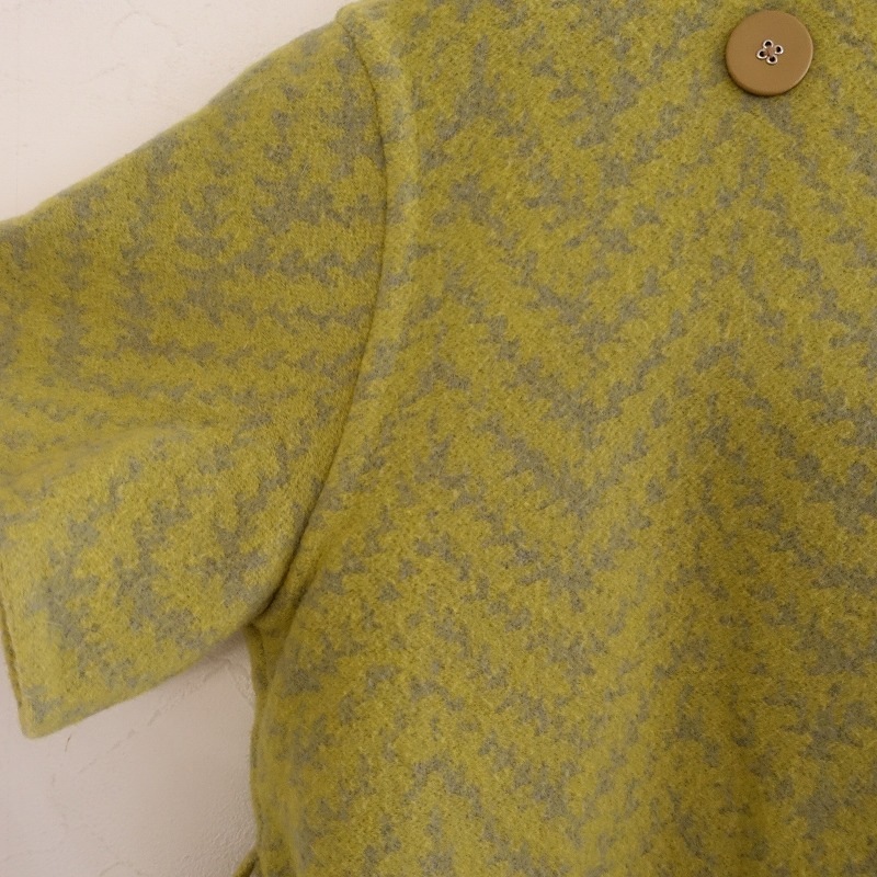 2024AW/17.6ۥߥʥڥۥͥ mina perhonen skog Half Sleeve Coat  38 (jk4-2503-8)03C52