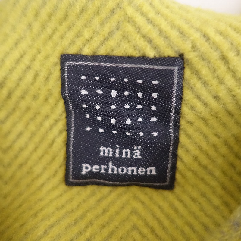 2024AW/17.6ۥߥʥڥۥͥ mina perhonen skog Half Sleeve Coat  38 (jk4-2503-8)03C52