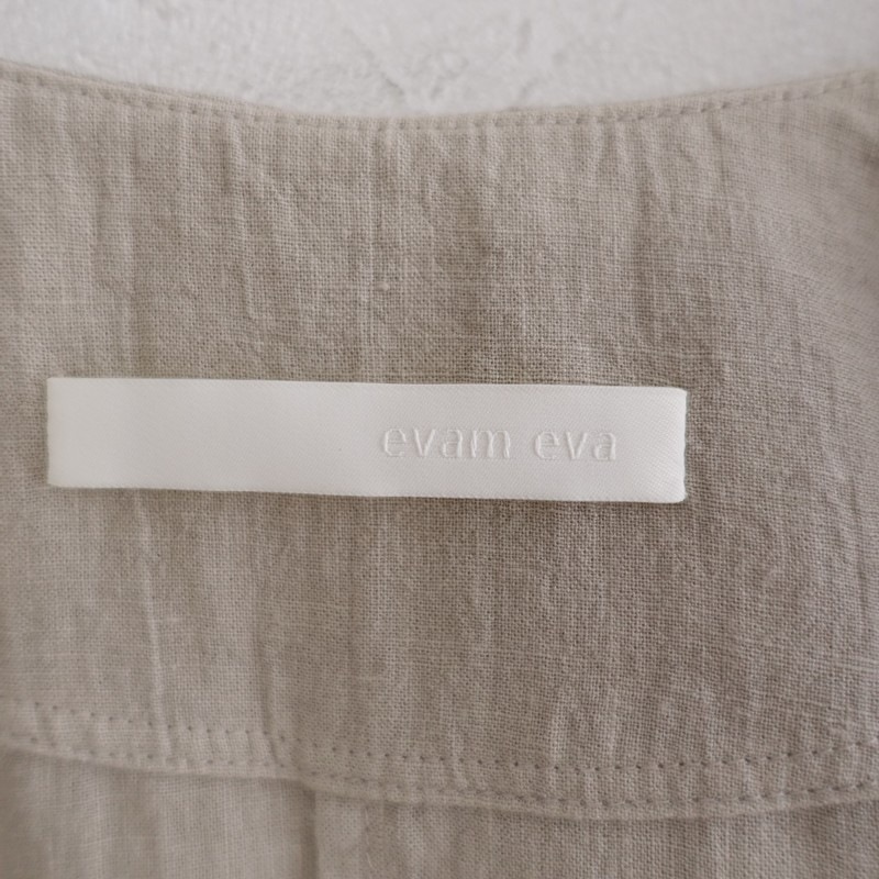 ��2025/���4.7���ۥ������२���� evam eva water linen jacket  M (jjk27-2606-107)��11G62��