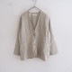��2025/���4.7���ۥ������२���� evam eva water linen jacket  M (jjk27-2606-107)��11G62��