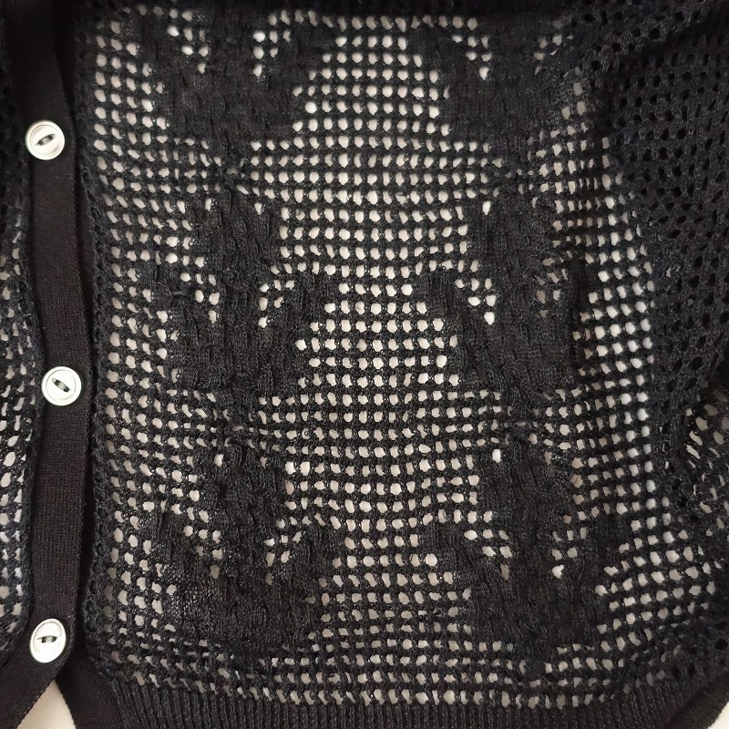 【美品】  mina perhonen / ミナペルホネン | 2024SS | tulip / チューリップ リネン コットン ニット カーディガン | 40 | mint | レディース tulip ニットカーディガン - minä perhonen