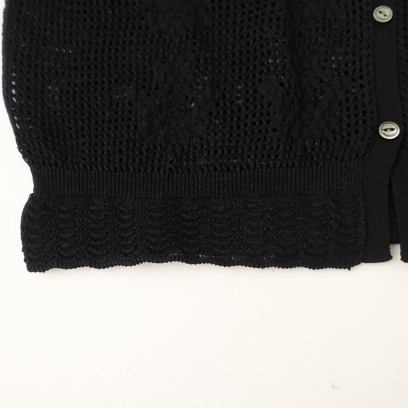 【美品】  mina perhonen / ミナペルホネン | 2024SS | tulip / チューリップ リネン コットン ニット カーディガン | 40 | mint | レディース tulip ニットプルオーバ - minä perhonen