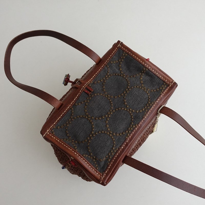 ����꡼�������� �� �ߥʥڥ�ۥͥ� HENRY CUIR �� mina perhonen BRUNCH �쥶����å���Хå� tambourine   (ba31-2602-155)��22E62��