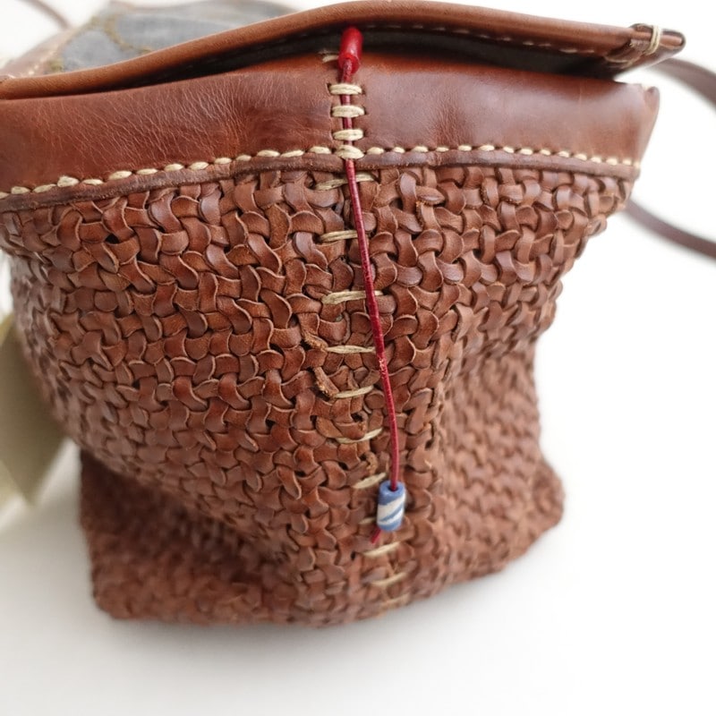 ����꡼�������� �� �ߥʥڥ�ۥͥ� HENRY CUIR �� mina perhonen BRUNCH �쥶����å���Хå� tambourine   (ba31-2602-155)��22E62��
