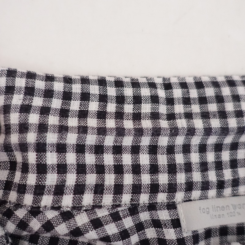 �ե�����ͥ��� fog linen work ��ͥ󥮥󥬥�����å����ԡ���  - (25-2509-498)��12J52��