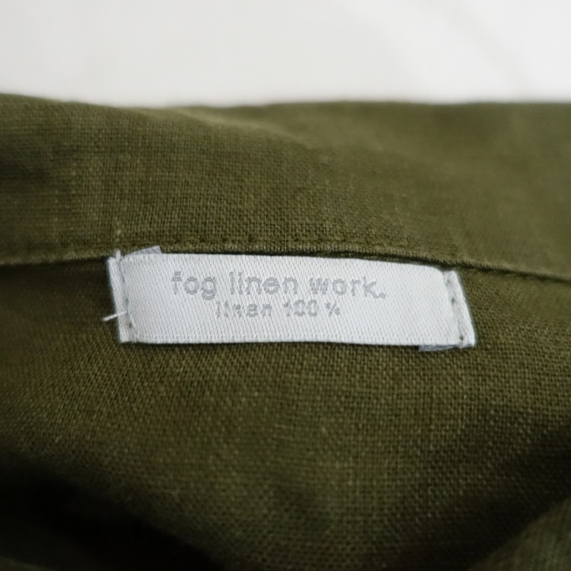 ʡۥեͥ fog linen work ͥ󥮥㥶إԡ  - (25-2506-85)40G52