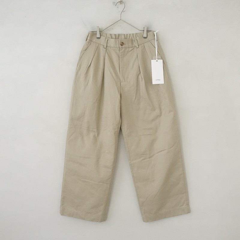 ��̤����/���3.3���ۥߥե塼 miffew 2TUCK DOWN TROUSERS  2 (2-2603-382)��61D62��