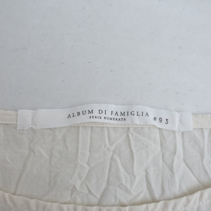 ��2026SS/̤������/���5.2���ۥ���Х�ǥ��ե��ߥꥢ ALBUM DI FAMIGLIA T SHIRT LWR �ץ륪���С�  - (k1-2606-6)��30G62��