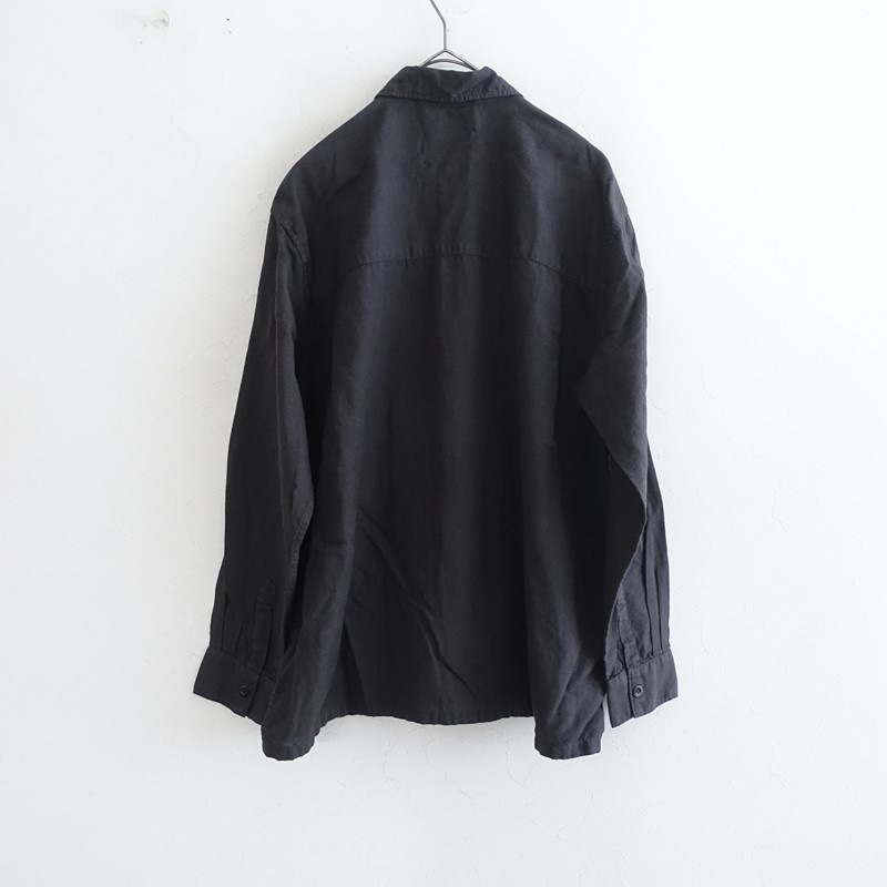 ������/���2.2���ۥϥ��������󥹥ȥ����� HARROW TOWN STORES PLAIN OVER DYE ONE-UP COLLAR SHIRT  44 (k1-2605-47)��03E62��