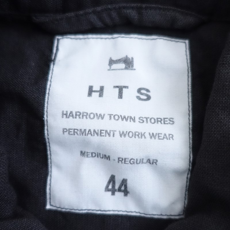 ������/���2.2���ۥϥ��������󥹥ȥ����� HARROW TOWN STORES PLAIN OVER DYE ONE-UP COLLAR SHIRT  44 (k1-2605-47)��03E62��