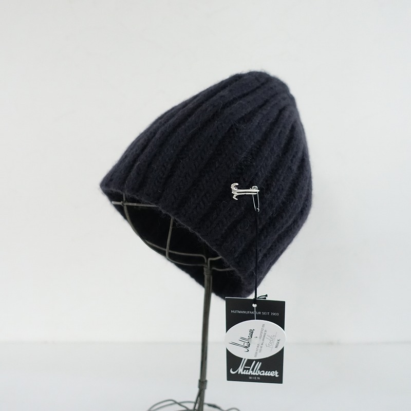 美品/定価2.2万】ミュールバウアー Muhlbauer ウールビーニー (ha7
