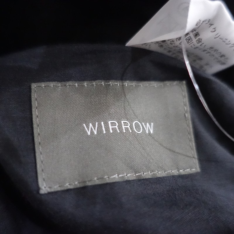 �����9.7���ۥ������� WIRROW shetland twill middle over coat  1 (jk2-2510-602)��91K52��