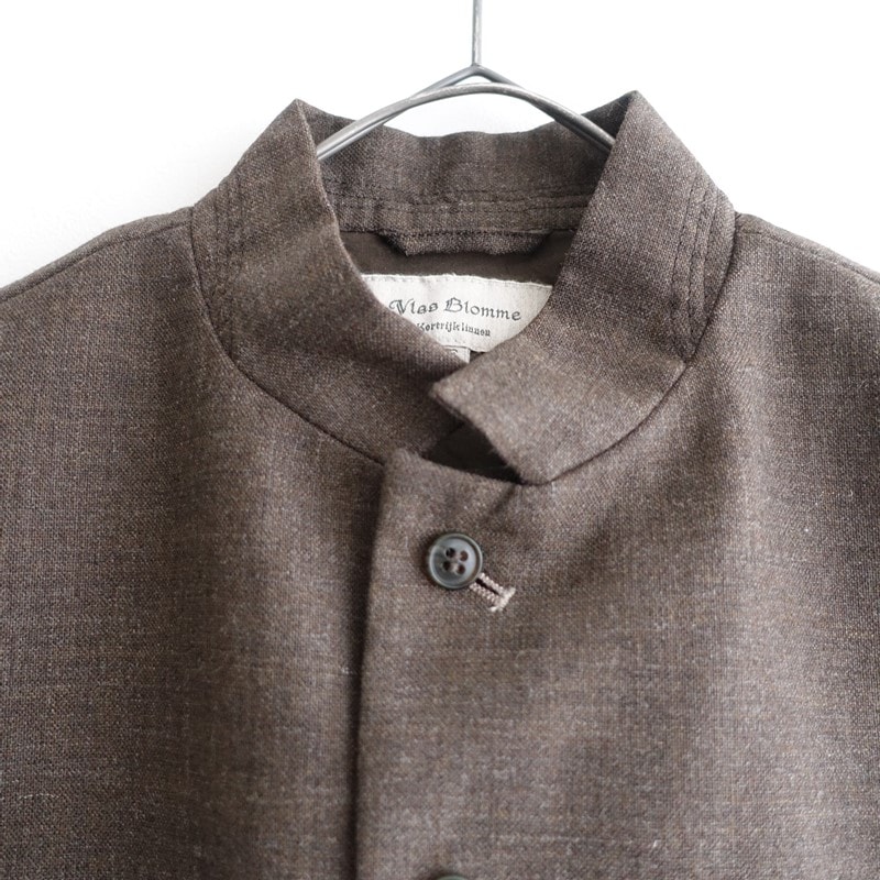 ������/���4.6���ۥ��饹�֥�� Vlas Blomme Cheviot Wool ����  F (27-2603-36)��70D62��