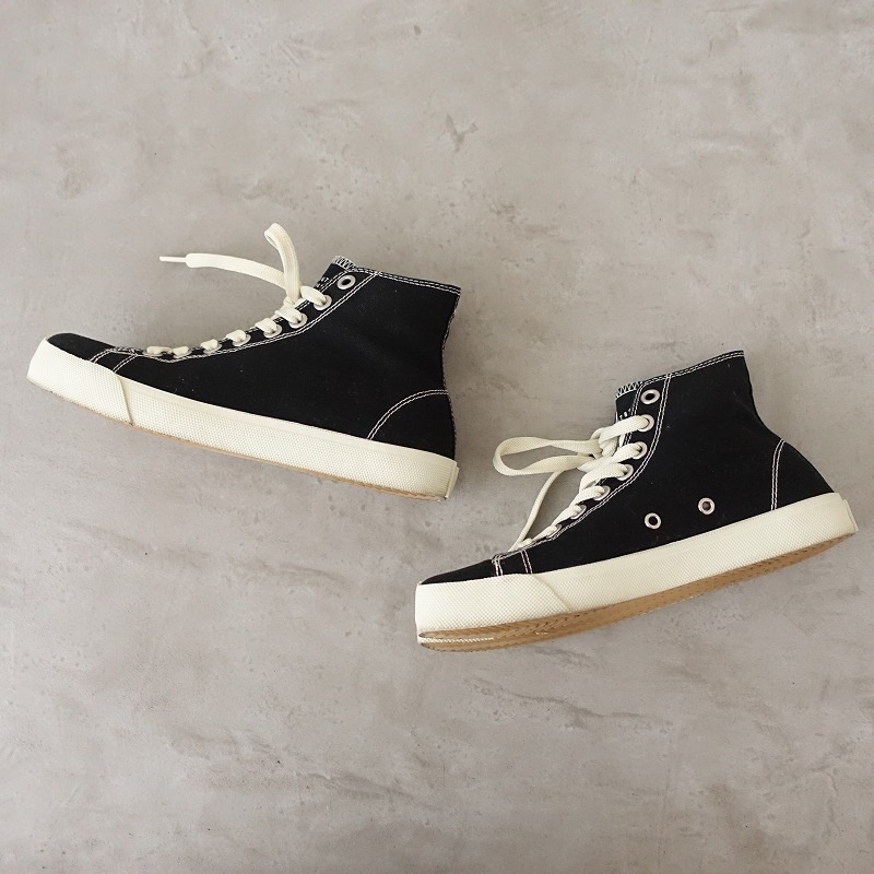 �᥾��ޥ른���� Maison Margiela Tabi Sneakers High Top�ϥ����åȥ��ˡ�����37/23.5  37 (ksh7-2507-22)��03G52��