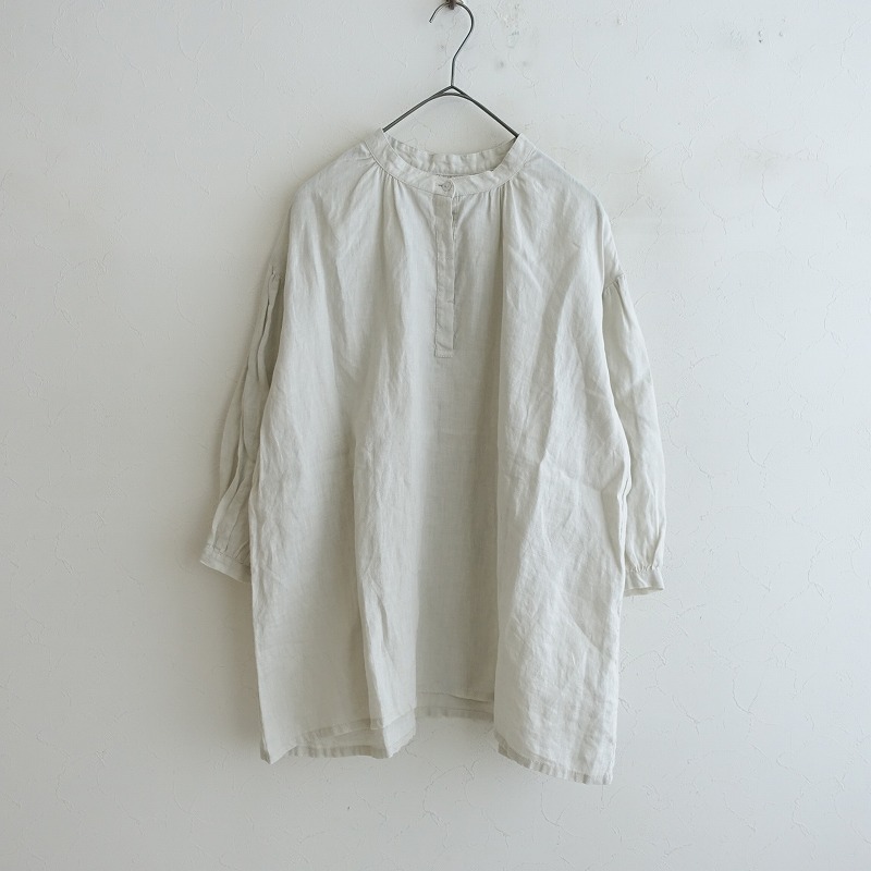 美品♡fog linen work フォグリネンワーク♡プルオーバーブラウス フォグリネンワーク fog linen work リネンプルオーバーブラウス