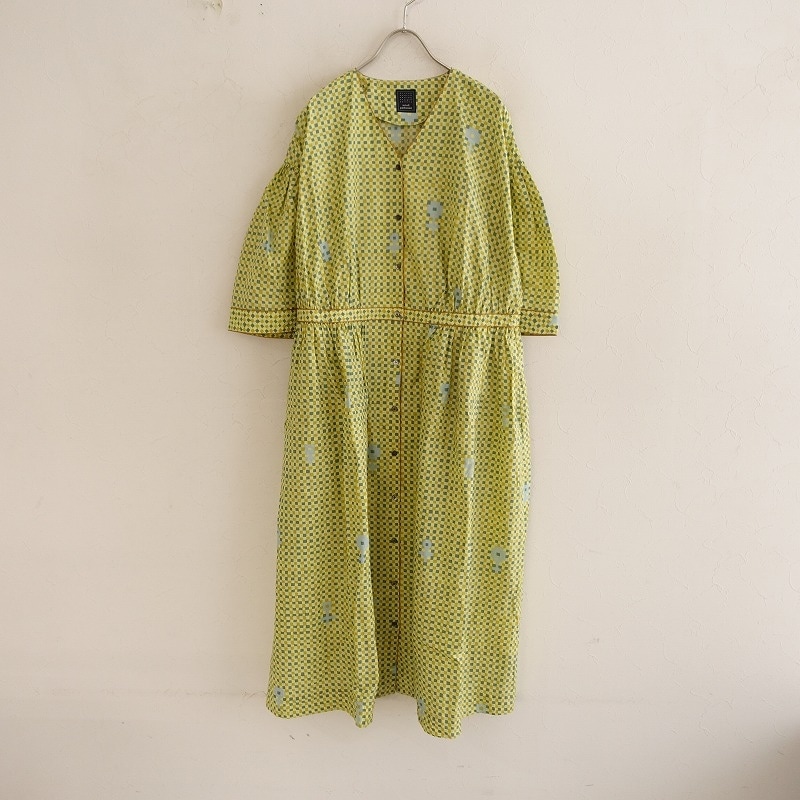 2023SS/定価8.8万】ミナペルホネン mina perhonen cross flower