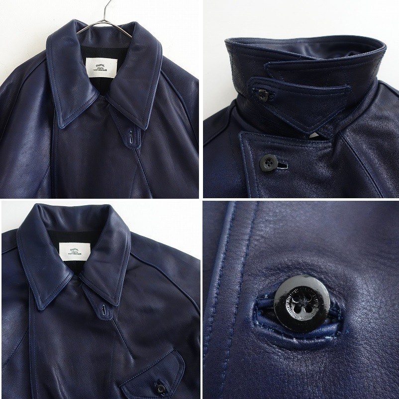 ��̤����/���30.8���ۥ��ƥ��� OUTIL MANTEAU ARDES �쥶�����ӥ��������㥱�å�  1 (jk1-2508-281)��41I52��