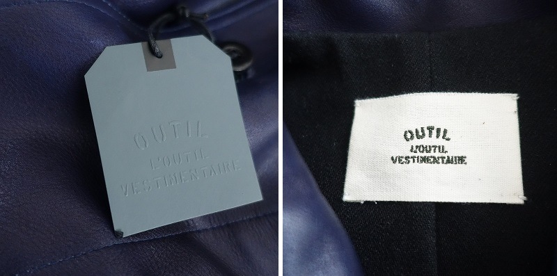 ��̤����/���30.8���ۥ��ƥ��� OUTIL MANTEAU ARDES �쥶�����ӥ��������㥱�å�  1 (jk1-2508-281)��41I52��