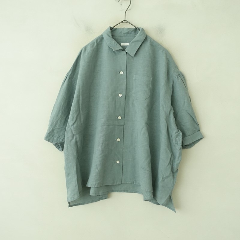 �����2.2���ۥ��ॢ���� comm.arch. Hemp Gauze Open Collar S/S Shirt ���åȥ�إ�ץ����  - (1-2604-554)��62E62��