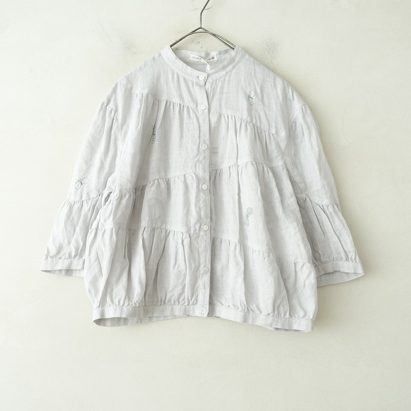 ������/24SS/���5.5���ۥߥʥڥ�ۥͥ� mina perhonen choucho��ͥ�EMB�ƥ������ɥ֥饦��  36 (2-2411-555)��13L42��