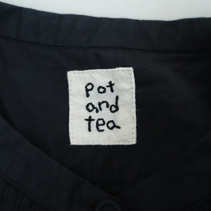 �ݥåȥ���ɥƥ��� Pot and tea ���åȥ�ԥ󥿥å��ץ륪���С��֥饦��  F (m1-2606-121)��60G62��