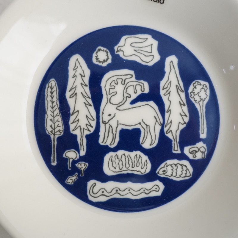 ���̲���̤����/���å���ߥߥʥڥ�ۥͥ� iittala��mina perhonen forest life �ץ졼��12cm 2�祻�å�   (wa5-2602-56)��60D62��