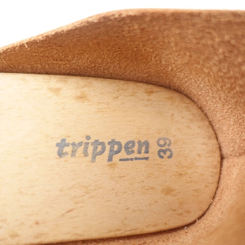 �ȥ�åڥ� trippen PATSY �����å������륵����� 39/25  39 (sh10-2603-90)��51D62��