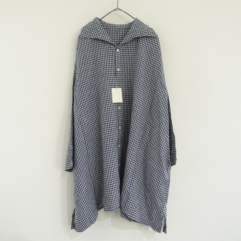 2025/定価2.8万】ネストローブ nest Robe リネンギンガムチェック