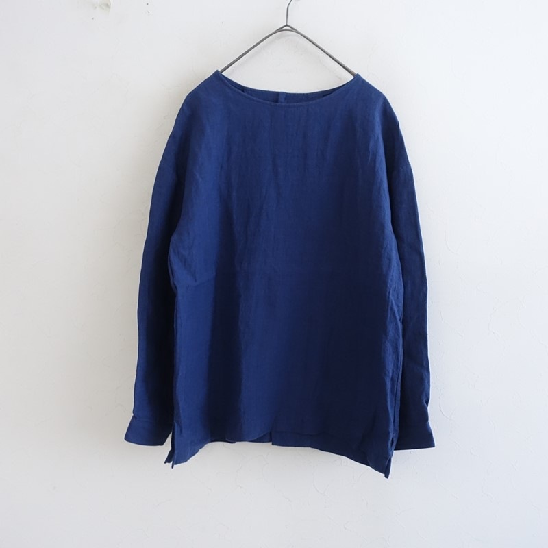 定価2万】アトリエナルセ atelier naruse リネンノーカラー背開き