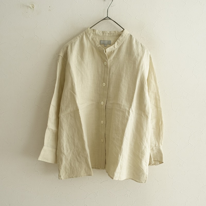 マーガレットハウエル MARGARET HOWELL LINEN VOILE シャツ 2 (25-2509