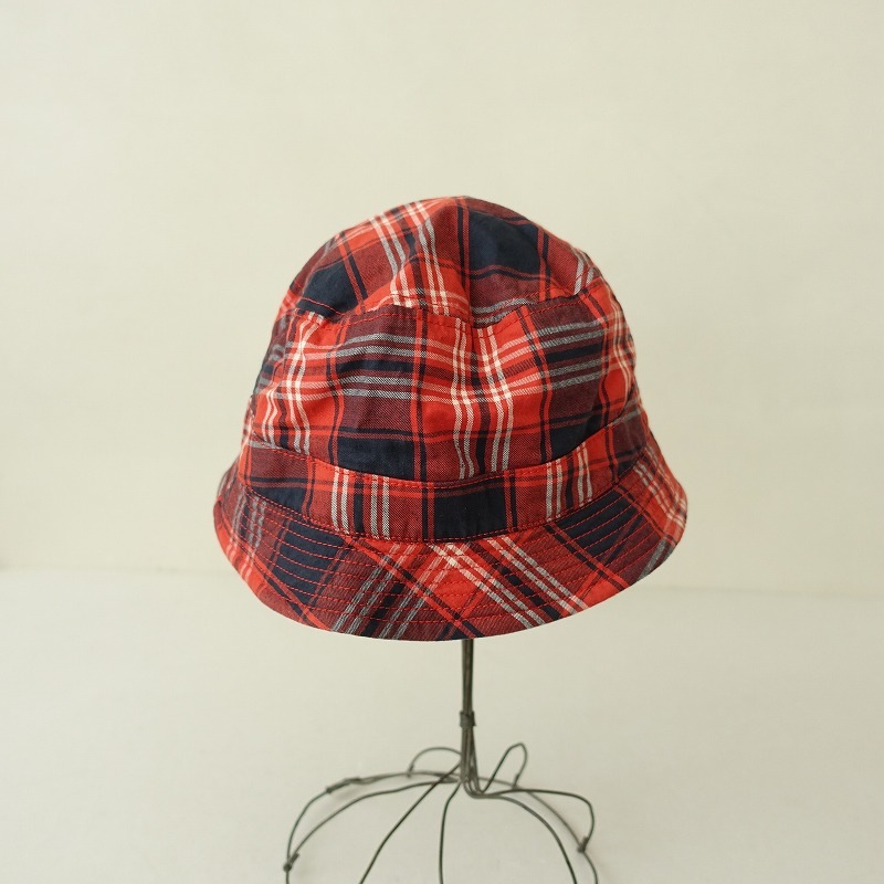 ȥꥨʥ륻 atelier naruse cotton tartan check pork pie hatݡѥϥå   (ha7-2508-141)01I52