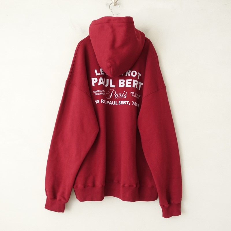 ��2025/AW/���3.0���ۥ��եȥ���å� GIFT SHOP ���㡼�ʥ�LUXE���� BISTROT PAULBERT HOODIE �ѡ�����  L (33-2512-260)��01A62��
