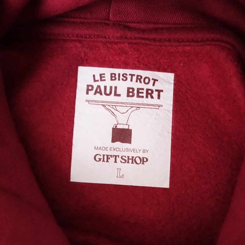 ��2025/AW/���3.0���ۥ��եȥ���å� GIFT SHOP ���㡼�ʥ�LUXE���� BISTROT PAULBERT HOODIE �ѡ�����  L (33-2512-260)��01A62��