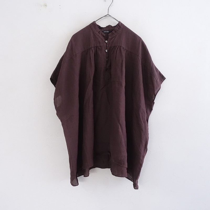 2024/定価3.8万】パドカレ pas de calais ボタニカルダイブラウス 36