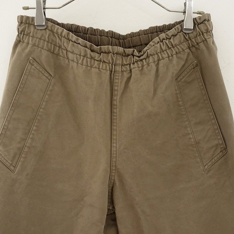 �ޡ�����åȥϥ����� MHL. SANFORISED COTTON DRILL �磻�ɥȥ饦�����ѥ�� 2  2 (85-2504-121)��71E52��
