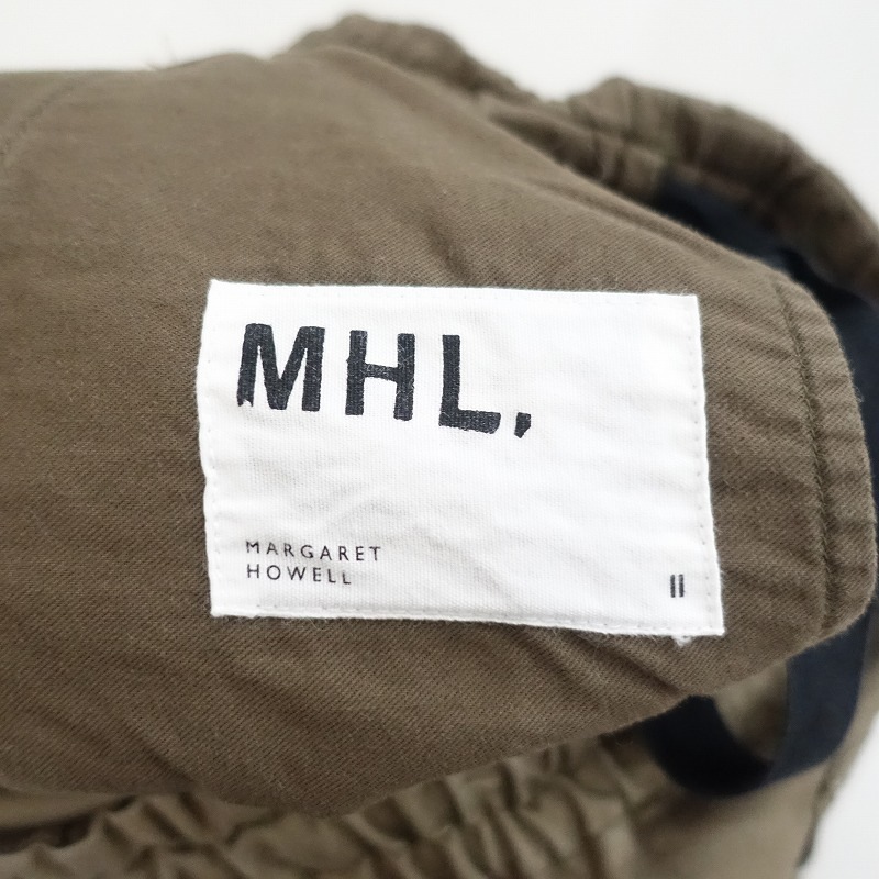 �ޡ�����åȥϥ����� MHL. SANFORISED COTTON DRILL �磻�ɥȥ饦�����ѥ�� 2  2 (85-2504-121)��71E52��