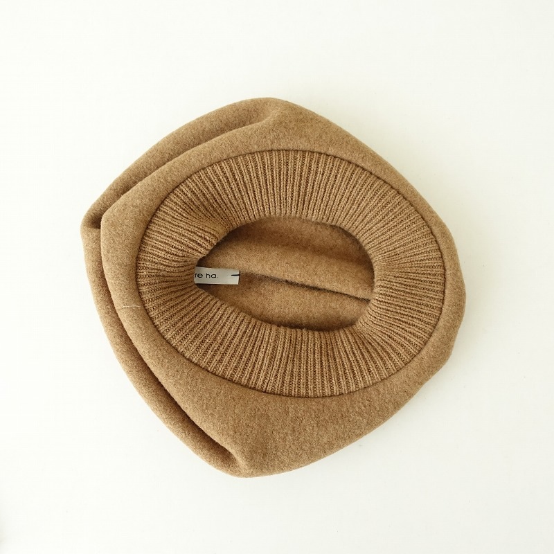 ޥ奢 mature ha. beret tuck & gather rib lamp ٥졼˹   (ha7-2508-140)01I52