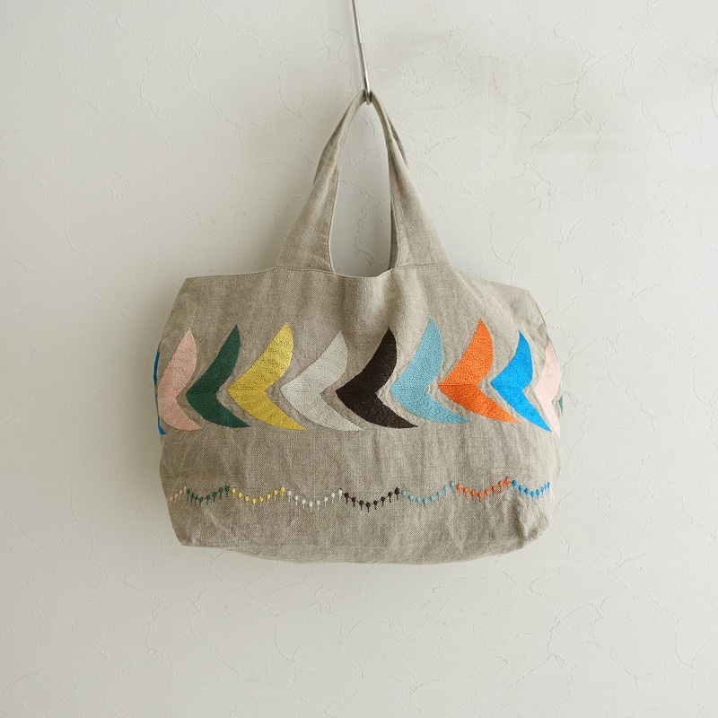 ミナペルホネン mina perhonen bird パニーニバッグ 大 (ba11-2406-18  