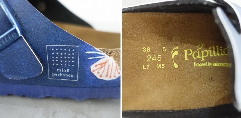 ߥʥڥۥͥߥӥ륱󥷥ȥå mina perhonenBIRKENSTOCK papillio BOSTON hana hane ܥ 38/245/L7/M5/24.5  38/245/L7/M5 (sh10-2503-148)12D52